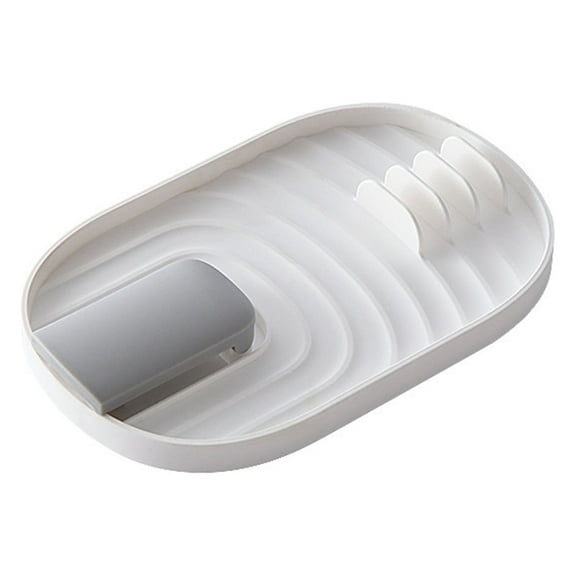 1Pcs Multifunctional Spoon Rest,2PCS Foldable Pot Lid Holders,Kitchen Gadgets Utensil Holders for Home Use Stove, Kitchen Appliance