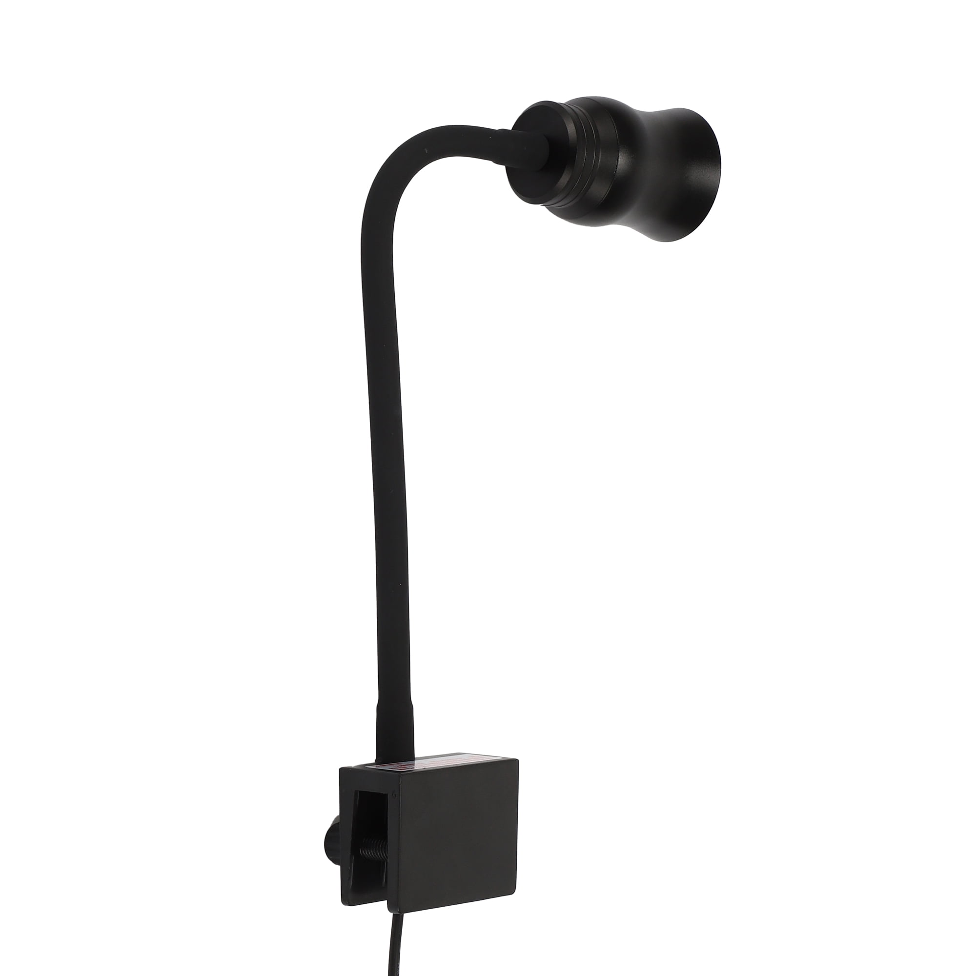 Unique Bargains Fish Tank Light Aquarium Light USB Small Aquarium Light 360° Rotate Aquarium Lamp Black