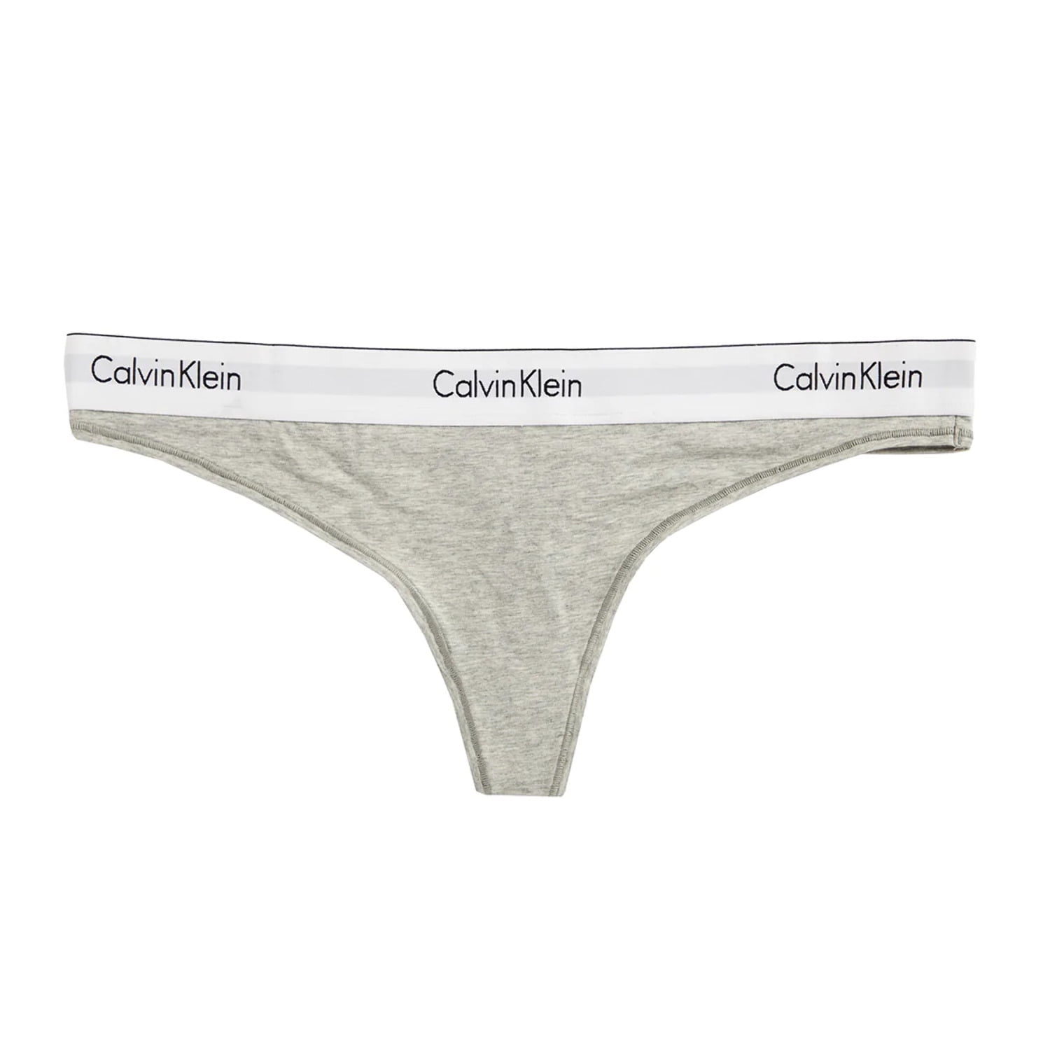 3X Women\'s Heather, Panty, Thong Modern Klein Calvin 1X-3X Cotton Grey