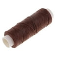 thumbnail image 6 of 1 Roll 0.8mm 25 Meters Thread for Leather Sewing Leather Crafts Hand Stitching and Jewelry Crafts - Deep Brown, 6 of 9