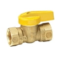 thumbnail image 1 of Válvula esférica de gas Homewerks VGV1LHB4B Premium Brass 3/4" FIP, 1 of 1