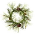 thumbnail image 2 of Vickerman D180530 30 in. Larkspur Pine Wreath, 2 of 3
