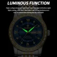 thumbnail image 4 of BINBOND Luxury Waterproof Luminous Date Week Stainless Steel Sport Quartz Men's Wristwatch, 4 of 5