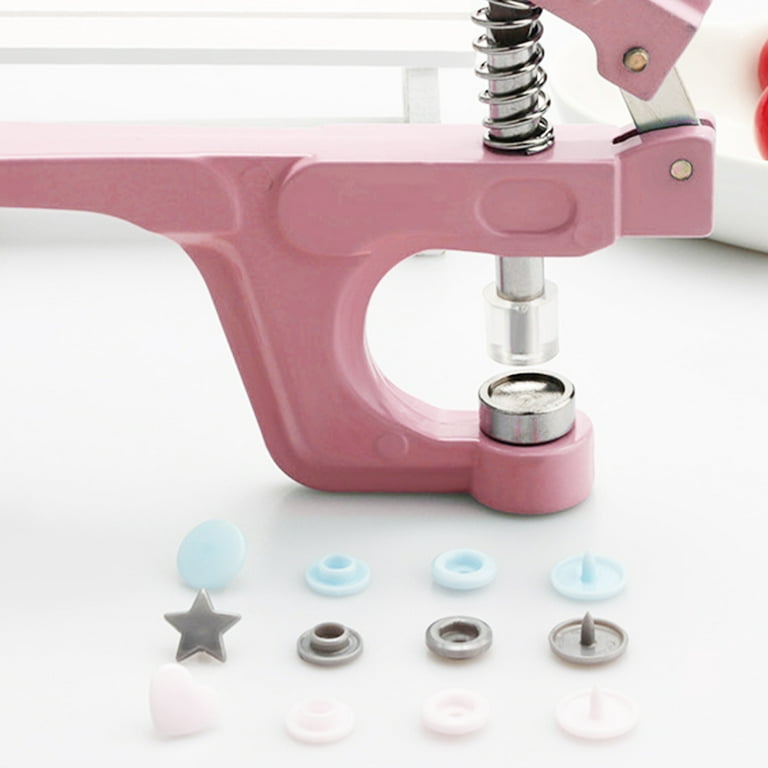 New Shapes Snap Buttons Sewing Tool Kit Blue/Pink Containers Children  Buttons For Clothing DIY Press Stud Fasteners Kit - AliExpress