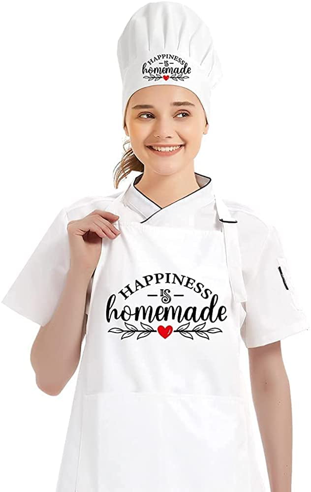 Personalised Chef Hat & Apron Brilliant For Cafes Bars Funny Novelty Luxury Gift 