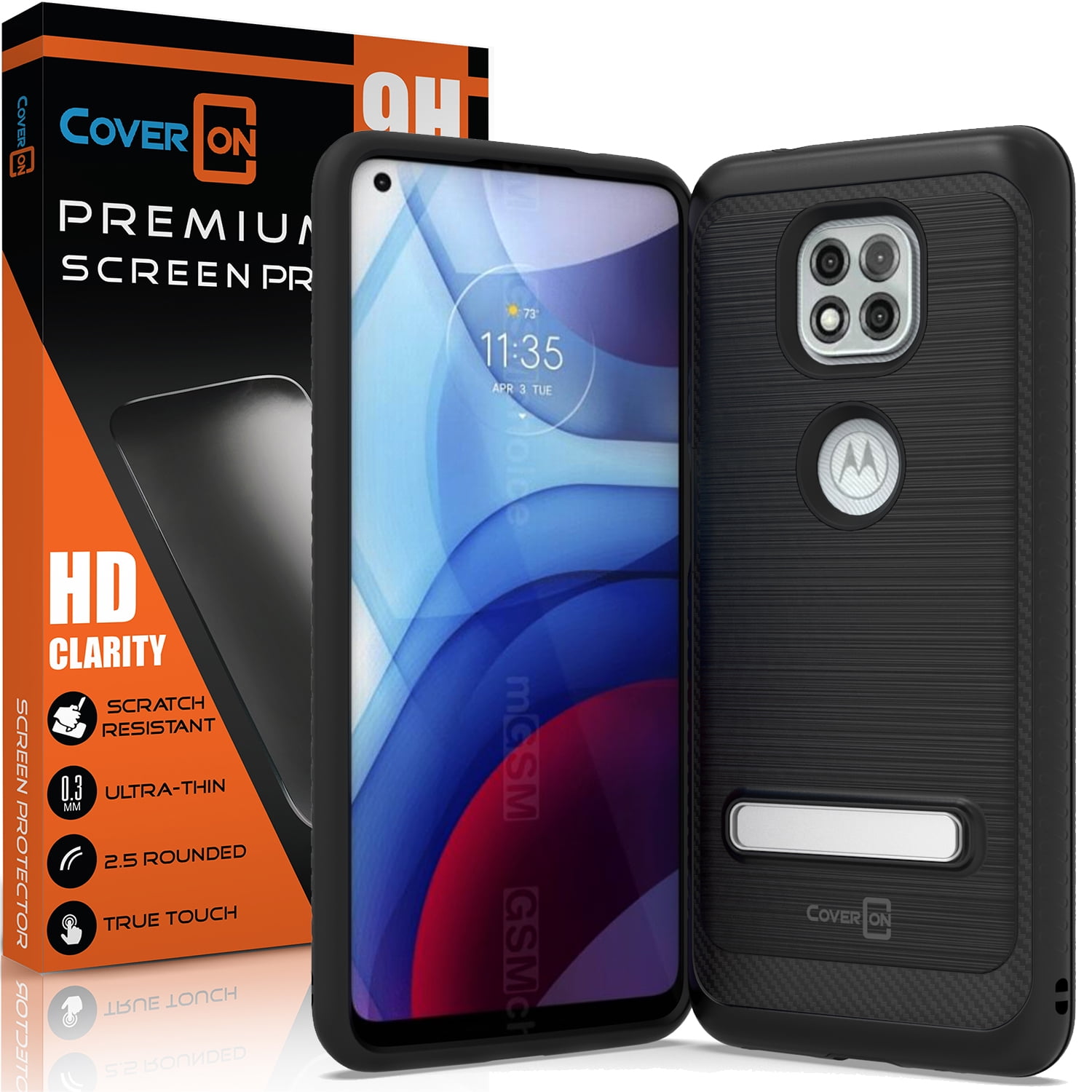 CoverON For Motorola Moto G Power 2021 Case and Screen Protector