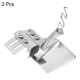 thumbnail image 3 of 2uds 7/8" Entrada 7/16" Salida Coser Máquina Bies Carpeta Recto Ángulo Doble Plegado Bies Cinta Carpeta Recto Ángulo Borde Cilindro para Costura Suministros Reemplazo Unique Bargains accesorios para maquinas de coser, 3 of 4