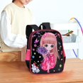 thumbnail image 2 of Mochila para niñas Mochila de moda duradera para mochileros Montar regalo de cumpleaños Negro Yuyangstore Mochila para niñas, 2 of 8