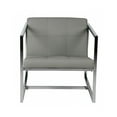 thumbnail image 4 of Whiteline Imports Lisa Faux-leather Accent Chair, 4 of 8