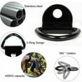 thumbnail image 2 of 8 Pack Heavy Duty Tie Down Rings for Boats, Vans, Trucks, Warehouses, Garages, Boats, 2 of 5