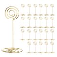 thumbnail image 1 of Unique Bargains Table Number Holders 85mm Tall 40mm Base Width Circle Golden, 24 Pieces, 1 of 5