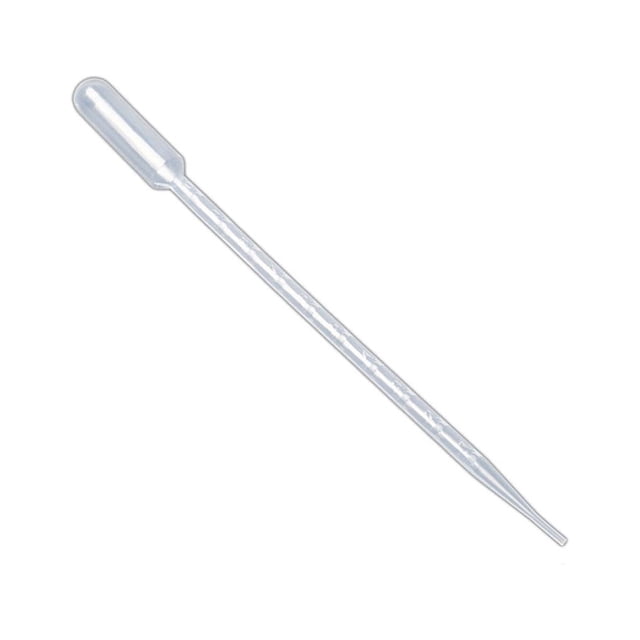 Wosthever 100 unids/bolsa pipeta graduada Material plástico PE alcalino contenedor de almacenamiento altamente alcalino cuentagotas 1/2/3/5/10ml Mostrada 2ML