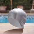 thumbnail image 6 of High Resilience Adult Swimming Cap with 3D Ear Protection, Waterproof, Non-Strangling, Large 8.66" Size for Racing, Comfortable Fit, Colorful Styles Available, 6 of 6