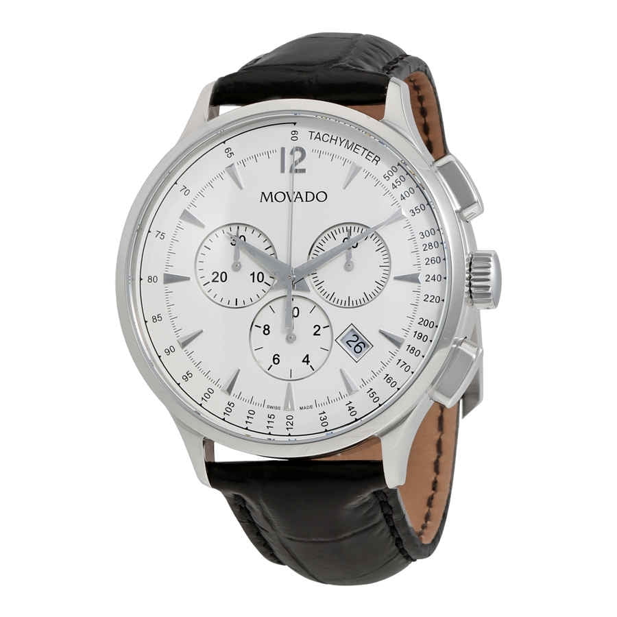 Movado - Movado Circa Chronograph White Dial Mens Watch 0606575 - Walmart.com - Walmart.com