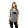 thumbnail image 2 of Thread Tank Home Roots State Connecticut CT Women's Relaxed V-Neck T-Shirt Tee Heather Grey Medium, 2 of 4