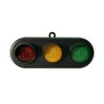 thumbnail image 2 of Traffic Light Pendant, LED Light with Sound Effect, Three-Color Light Switching Feature, Creative Home Office Decorative Light, Unique Accent Lamp for Room Decoration, Colorful, 1pc, 2 of 6