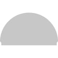 thumbnail image 5 of Ekena Millwork 76"W x 44-3/4"H x 2-3/4"P Half Round Sunburst Architectural Grade PVC Combination Pediment, 5 of 7