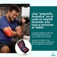 thumbnail image 2 of Codera Elástica de Compresión Graduada  | Soporte Anatómico para Tendinitis, Codo de Tenista y Golfista | Tejido Transpirable 4D sin Costuras para Uso Deportivo y Diario, 2 of 11