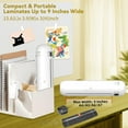 thumbnail image 6 of A4 Laminator Machine,6-in-1 Thermal Laminator Kit with 2-Min Quick Heat Hot & Cold Modes Jam-Free Design Portable Laminating Machine for Office School Home, 6 of 8