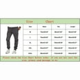 thumbnail image 4 of HOWPAY Cargo Sweatpants for Men Elastic Waist Jogger Pants with Pockets Solid Color Stretch Baggy Drawstring Loose Fit Lounge Athletic Pants Black XL, 4 of 7