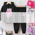 thumbnail image 3 of Zuwimk 2 Pcs Boys Girls Clothes Sweatsuit Set Color Blocked Hoodie Top and Jogger Pants for Kids Fall Winter Spring Outfits(Light Pink,2-3 Years), 3 of 4