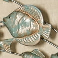 thumbnail image 5 of School of Fish Coastal Sea Aqua Metal Wall Art Sculpture 42x15, 5 of 5