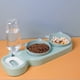 thumbnail image 2 of Pet Cat Double Bowl Alimentador automático Dog Cats Food Bowl Fuente de agua potable Tmvgtek Oficina Multiescena Multifunción, 2 of 7