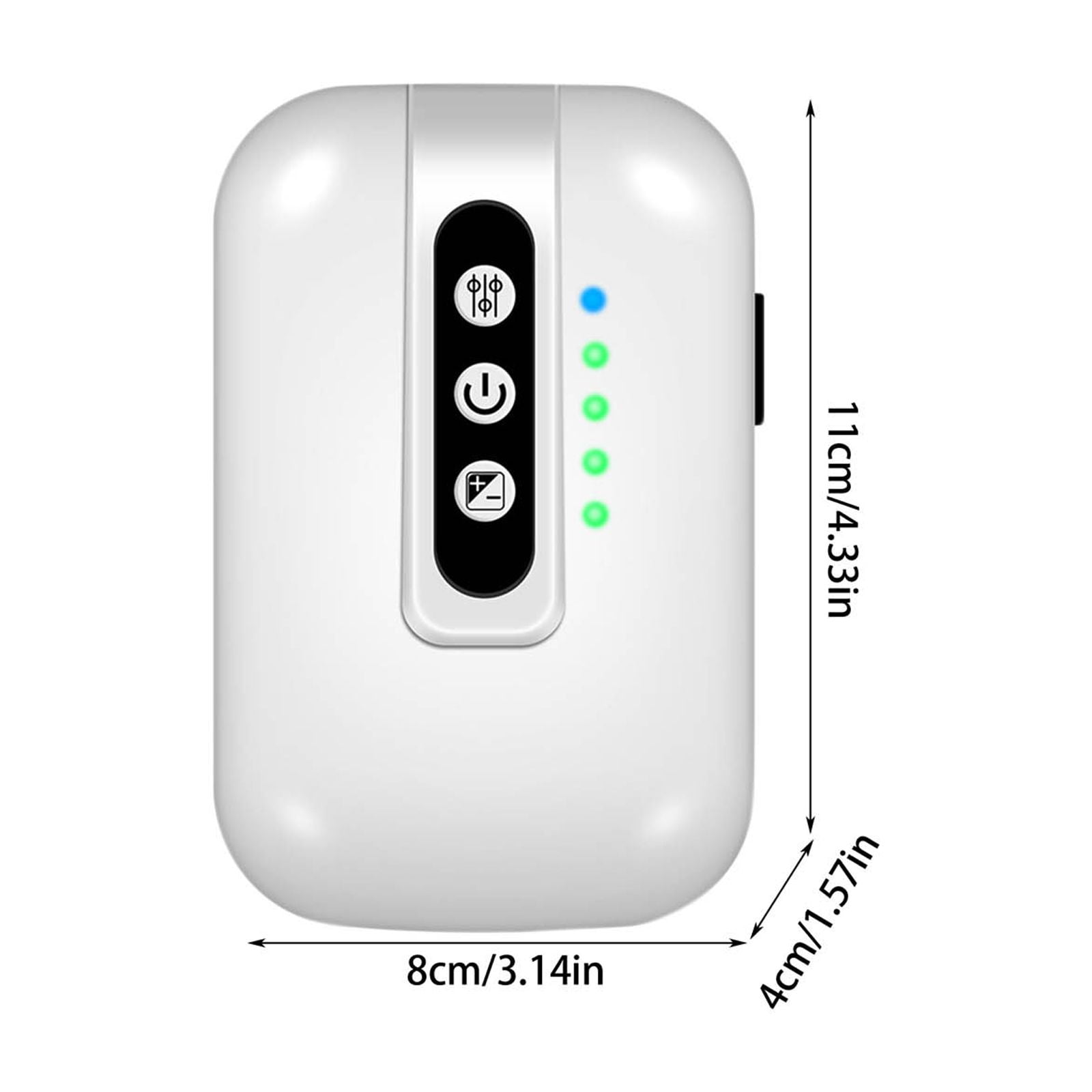 Portable Aquarium Water Pump with 3 L/min Airflow, 25-Hour Rechargeable Lithium Battery, USB-C Charging, 0.3 kg