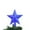 Blue, variant on Christmas Tree Top Decoration, Five-Pointed Star Tree Topper, Glittering Xmas Star Pendant, Holiday Tree Decor, Sparkling Tree Toppers for Christmas Tree
