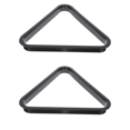 thumbnail image 2 of 2 Pcs Billiard Tripod Vintage Frame Billiard Balls Triangle Racks Table Billiards Tripod Plastic Billiards Frame Billiards Rack Black 29.5X26CM, 2 of 6