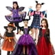 thumbnail image 2 of Vestido de bruja de Halloween para niñas, traje de murciélago para niños pequeños, payaso, vampiro, calabaza, fiesta de Carnaval, 2 of 5
