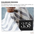 thumbnail image 3 of 12 Pcs Mini Tableaux de Table Type Debout Petits Tableaux Noirs Double Face, 3 of 8