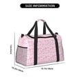 thumbnail image 3 of Easygdp Ribbon Bow Bolsa de Gimnasio, Bolsa de Viaje Duffel, Bolsa de Fin de Semana con Compartimentos, Bolsa de Mano para Noche, 3 of 7