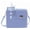 Blue, variant on Unisex Polyester Crossbody Bag with Adjustable Straps, Black