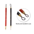thumbnail image 3 of Uxcell Chinese Calligraphy Brushes Watercolor Ink Painting Writing Drawing Wood Handle for Beginners Mix Color 2 Pack, 3 of 5