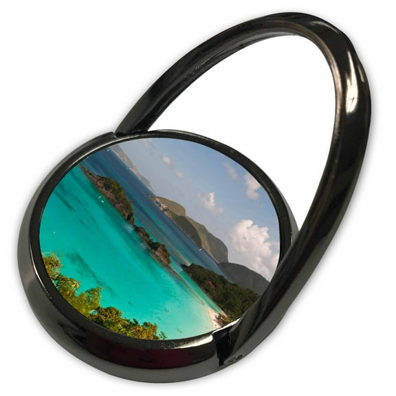 3dRose, USVI, St John, Popular Trunk Bay - CA37 TDR0017 - Trish Drury, Phone Ring