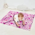 thumbnail image 2 of Pink Breast Cancer Blanket,Comfortable Soft Flannel Throw Blanket,All Season,Warm Lightweight Blankets for Sofa Bed Couch Living Room Chair,30"x40", 2 of 4