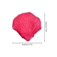 thumbnail image 2 of Cateissary 10 piezas de pétalos artificiales, decoración de simulación de arte de compromiso, atmósferas de vacaciones, fotografía decorativa de Color Flores artificiales Rosa oscuro Cateissary HA072935-04, 2 of 6