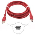 thumbnail image 3 of Red 6ft Long Cable for Nokia C300, G100, C110, G310 5G Phones - USB-C to Type-C PD Fast Charger Cord Power Wire W2O for Nokia C300, G100, C110, G310 5G Models, 3 of 6
