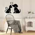thumbnail image 2 of Adhesivo de Pared Wosthever Diseño de Amor Negro Decoraciones Duraderas Fácil Instalación, 2 of 6