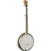 Oscar Schmidt OB5SP-A-U Spalted Maple Resonator 5 String Banjo