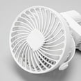 thumbnail image 6 of KAYYELAMP J-Type Track Ceiling White Mini Fan Easy To Install Adjustable Angle Simple Design For Home Kitchen Counter, 6 of 7