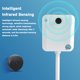 thumbnail image 4 of Inducción de la descarga Kits de descarga de inodoro con Sensor sin contacto, pulsador de bidé para lavabo, Sensor de descarga automático, accesorios de baño para el hogar, 4 of 5