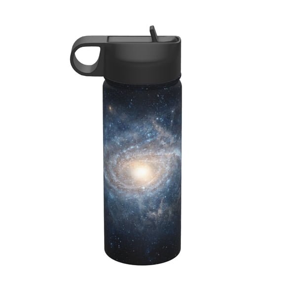 Vsdgher The Galaxy for Insulated Stainless Steel Water Bottle,18oz Sports Water Bottle Stainless Steel Reusable Tumbler for Sports, Travel, and School