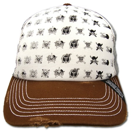 Baseball Cap One Piece New Pirate Skulls Collage Toys Anime Licensed Ge319 Walmart Canada