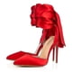 thumbnail image 2 of Zapatos de tacón alto para mujer con correa en el tobillo y tacón de aguja, 2 of 5