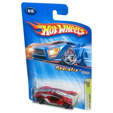 Hot Wheels 2005 First Editions 15/20 Realistix Red Split Decision Toy Car #015