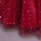 thumbnail image 4 of Vestido Para Niñas Ropa Para Niñas Bebés Vestido Para Niños Vestido De Princesa De Manga Larga Pajarita Vestido De Malla De Encaje Vestido De Pastel Borgoña Odeerbi LM103-2307, 4 of 9
