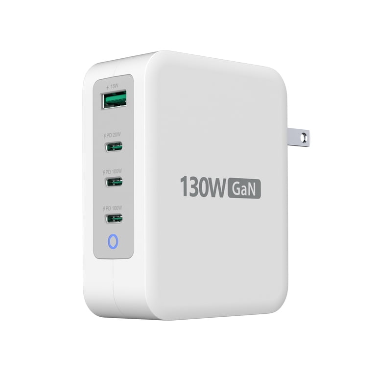 j5create Multiport 130W GaN USB-C 4-Port Charging Super Charger
