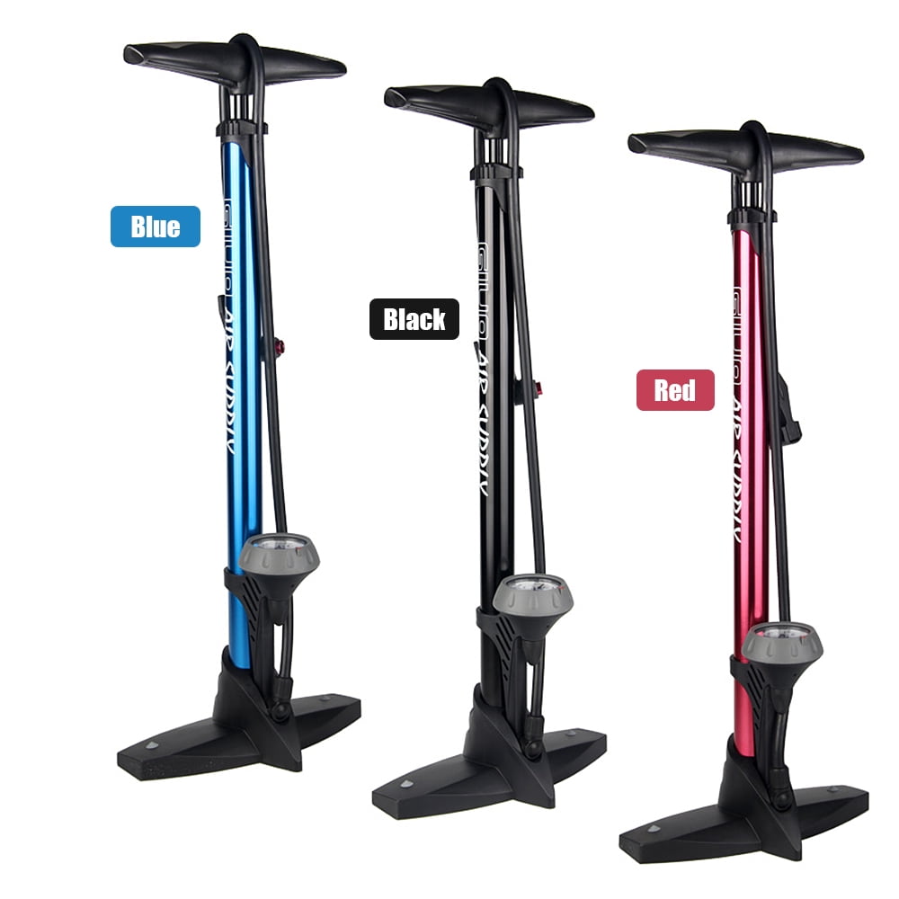 bicycle air pump with gauge